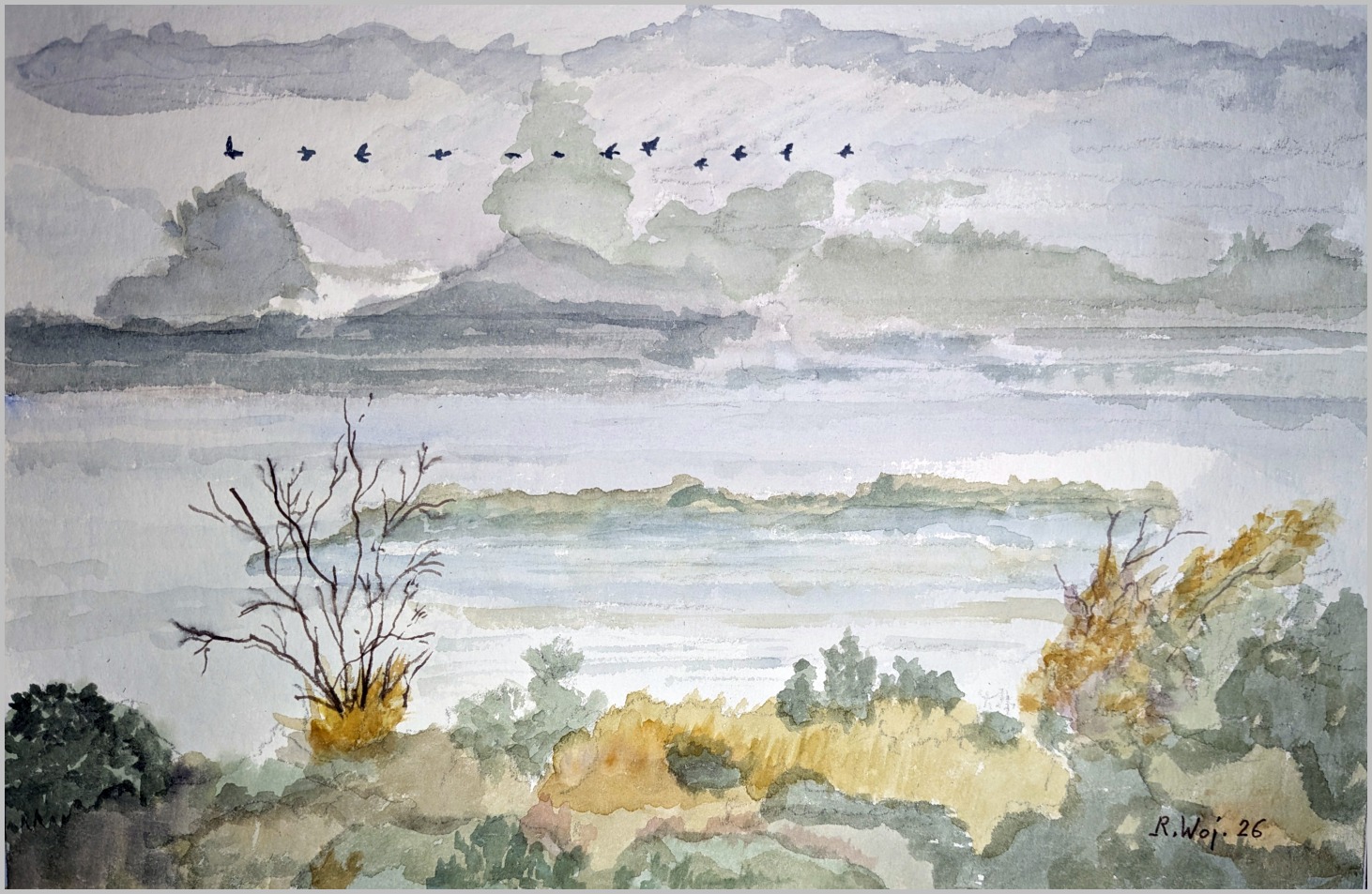   Am großen Fluss
